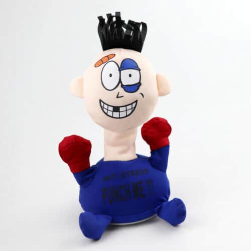 Punch Me on the Face Anti-Stress Toy – Interactive Electronic Stuffed Screaming Decompression Doll