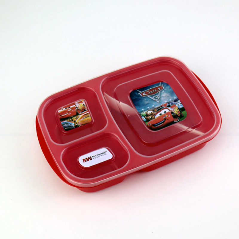 Student Lunch Box Large Multiple Portion Compartments