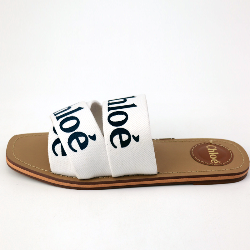 CHL Flat Sandals Criss Cross Woody Slipper Slides -#1006 #22