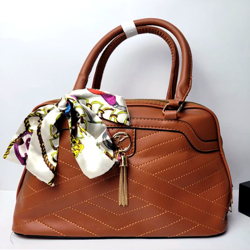 Bow Style Leather Handbag – Women Tote Bags Large Capacity Shoulder Bag with Tassel Satchel Purses for Ladies #22