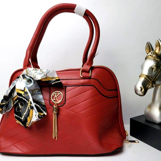 Bow Style Leather Handbag –  Large Capacity Shoulder Bag  Purses for Ladies