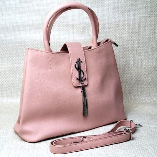 Luxury Tassel Hand Bag – Two-Side Pocket High Leather Ladies Shoulder Tote Bags #D-908