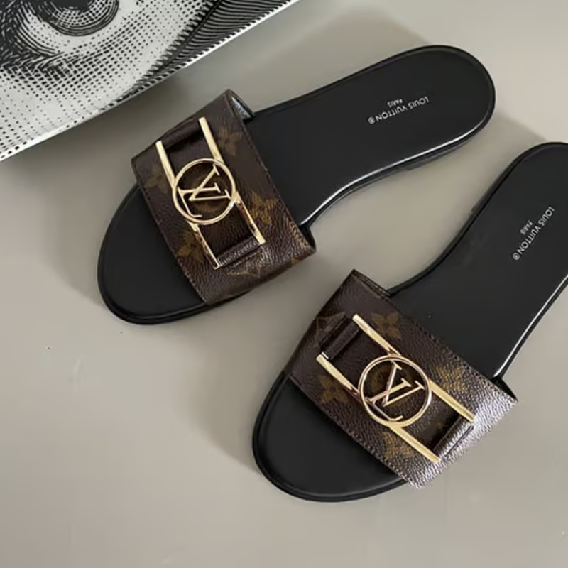 Lock It Flat Mules Sandals #10375 #22