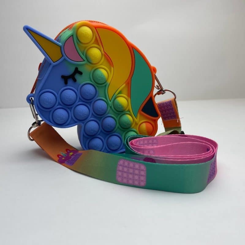 Unicorn Horse Head Cute Children Messenger Bags – Unicorn Design Bubble Novelty Bags