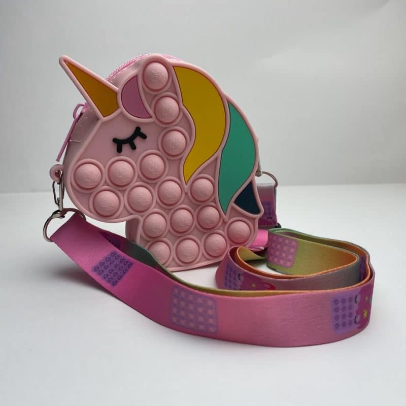 Unicorn Horse Head Cute Children Messenger Bags – Unicorn Design Bubble Novelty Bags