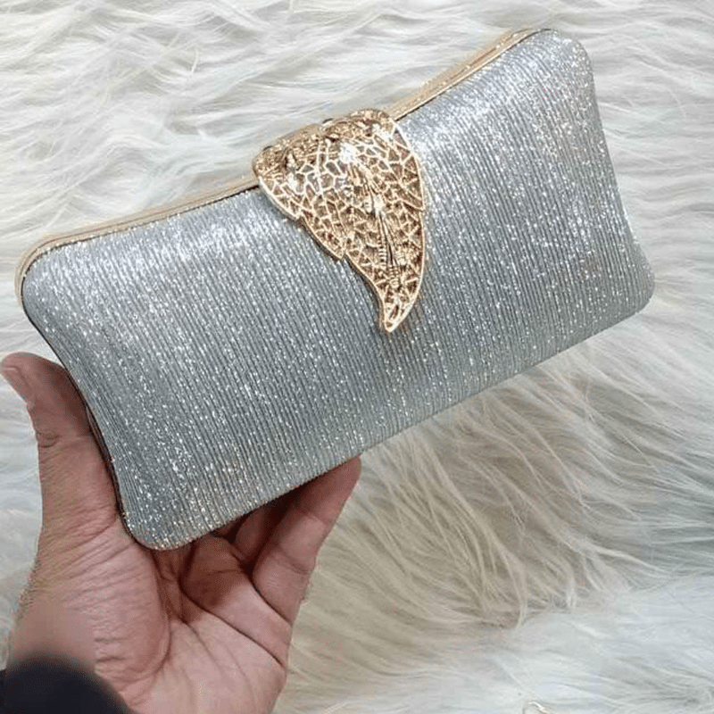 Elegant Clutch Bag Women Velvet Evening Bag – #Sp-8768