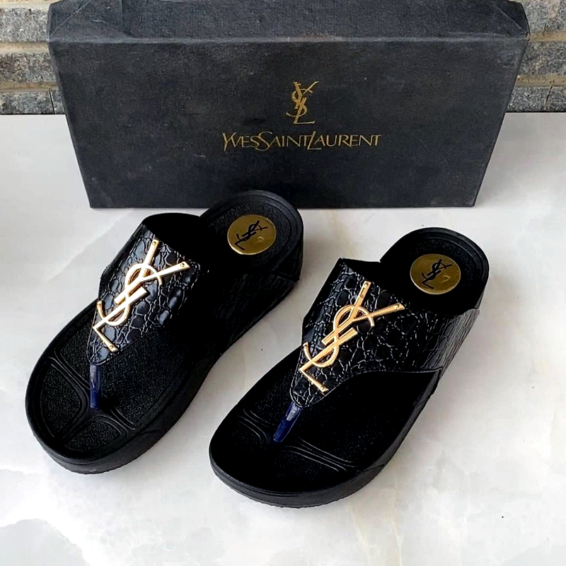 ysl flip flops