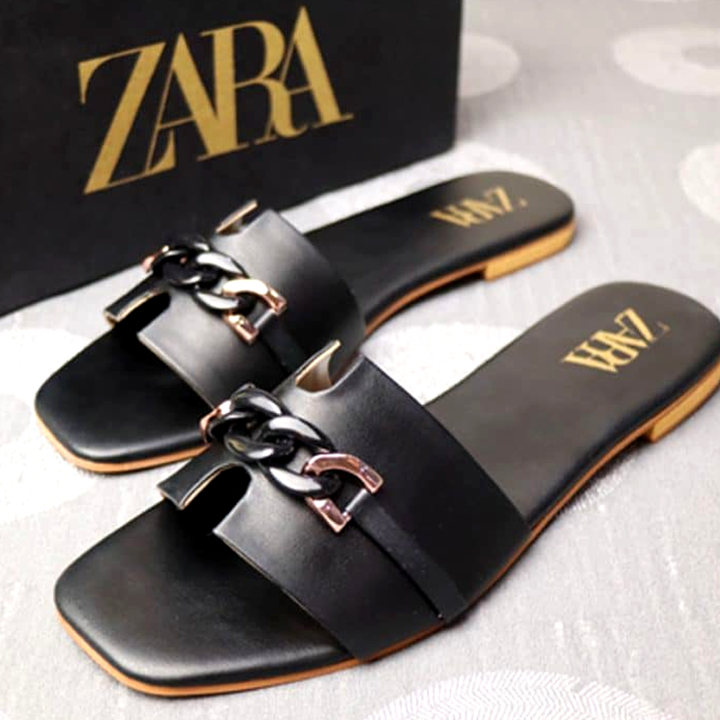 Women’s Slippers Fashion Chain Flip Flops Slippers Casual Shoes #10377