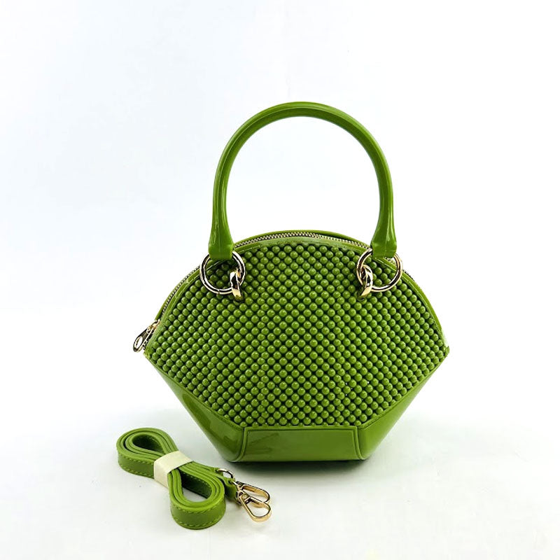 Beaded Jelly Bag Top Handle Handbags