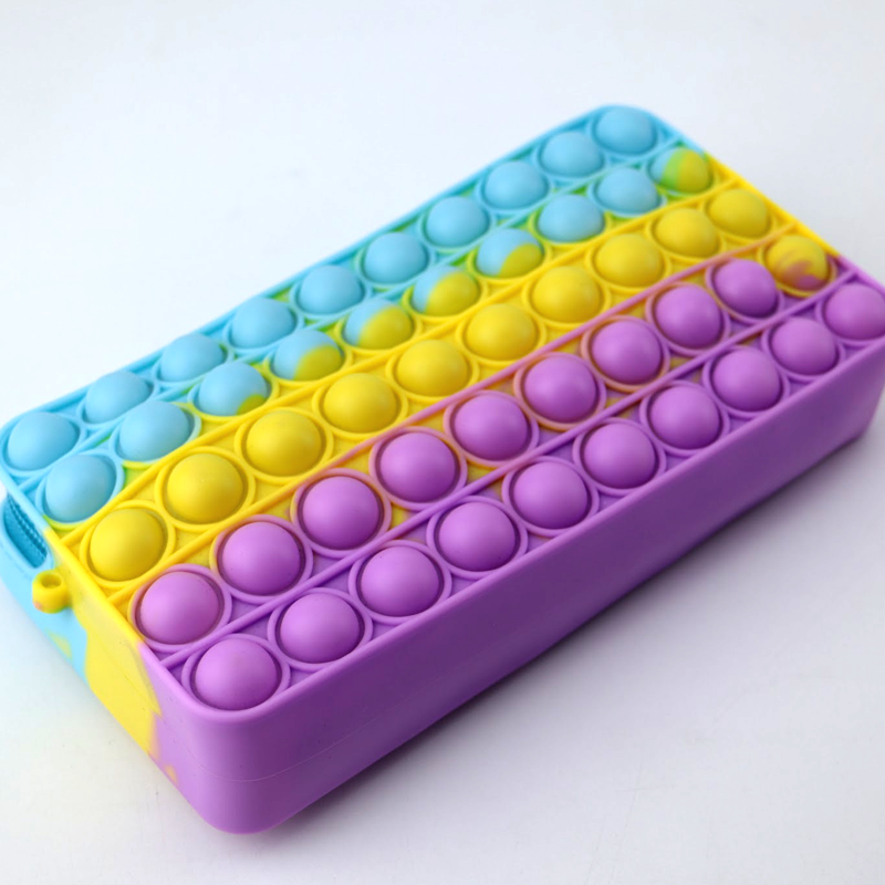 Pop It Pencil Case for Kids – Pencil Box, Stationery Bag, Cosmetic Bag, Cute Coin Purse #111