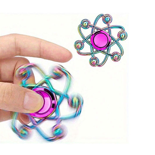 Rainbow Metal Fidget Spinner High Speed Finger Spinners