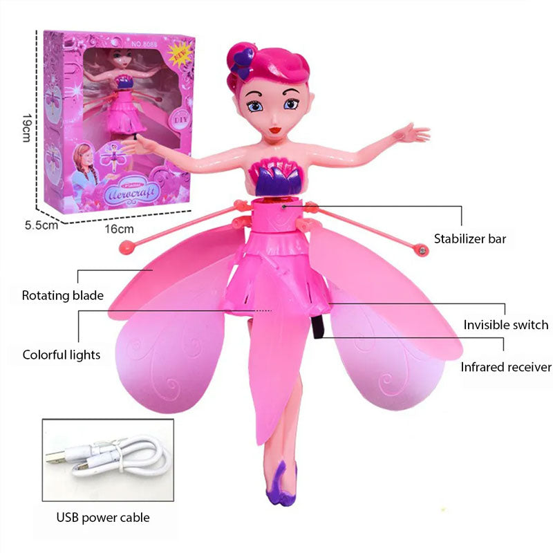 Magic Flying Toys for Girls and Boys - Hand Sensor Flying Avengers Dolls