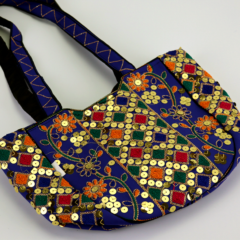 Traditional Embroidered Crafted Tote Bag Girls Women Cultural Handbags #22