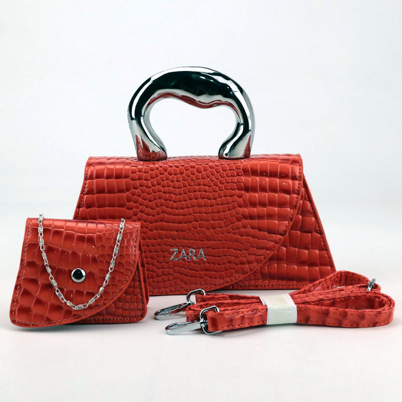Women Clutch Bag Crocodile Pattern Handbag with Chain Sling Purse #Z-2020 #22