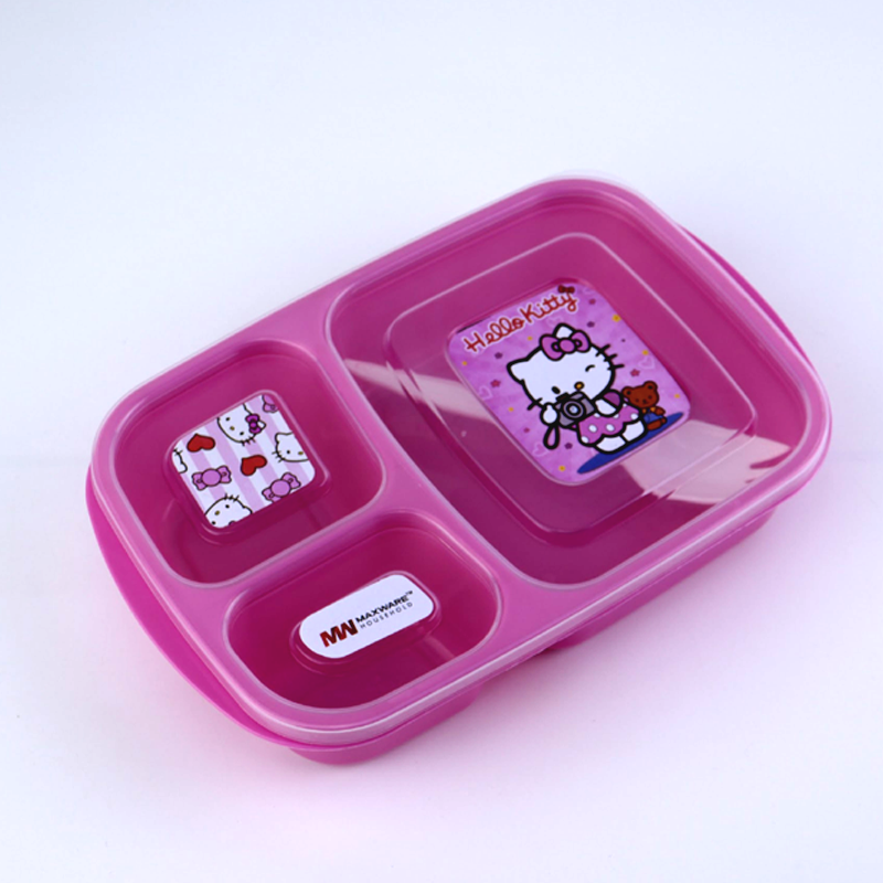 Student Lunch Box Large Multiple Portion Compartments