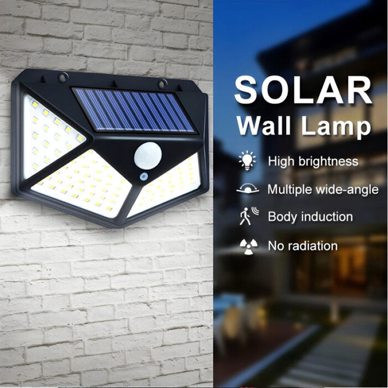 Portable Solar Interaction Wall Lamp Night Light