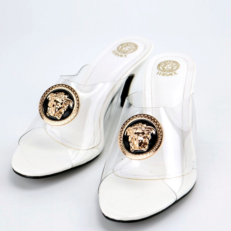 Women Transparent Clear Vinyl Stilleto Heels #10371 #22
