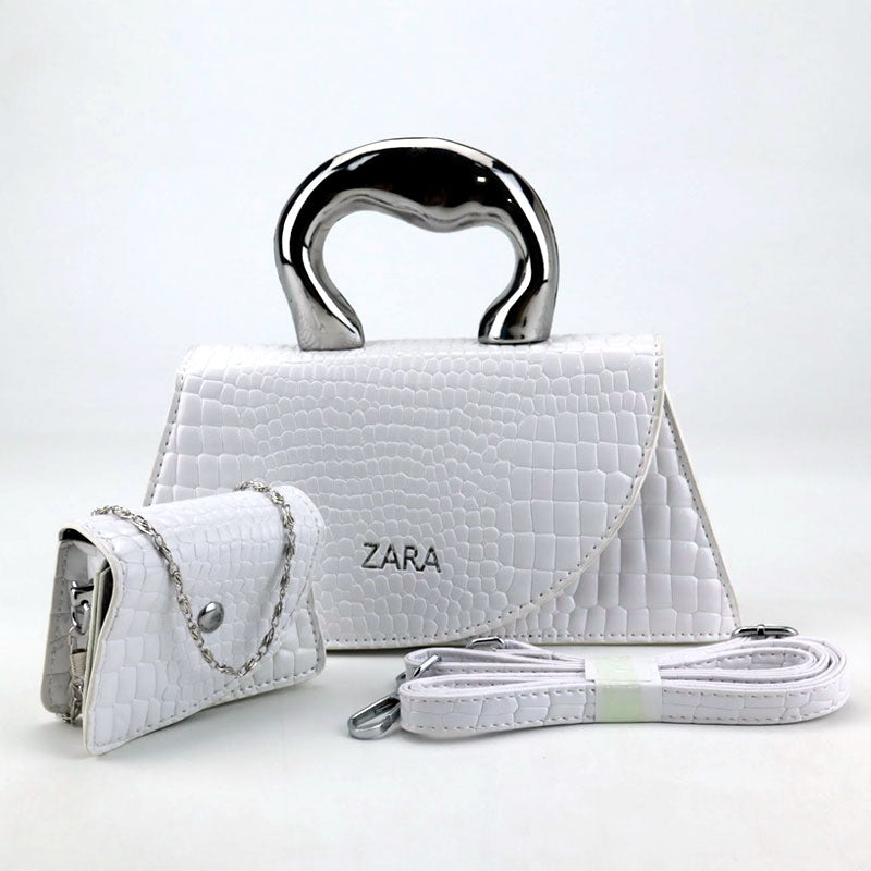 Women Clutch Bag Crocodile Pattern Handbag with Chain Sling Purse #Z-2020 #22