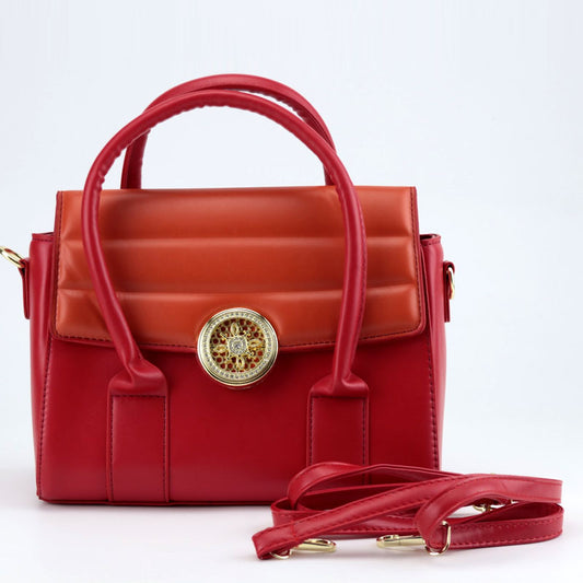 Flora Solid Genuine Leather Shoulder Bag for Women Art-1662