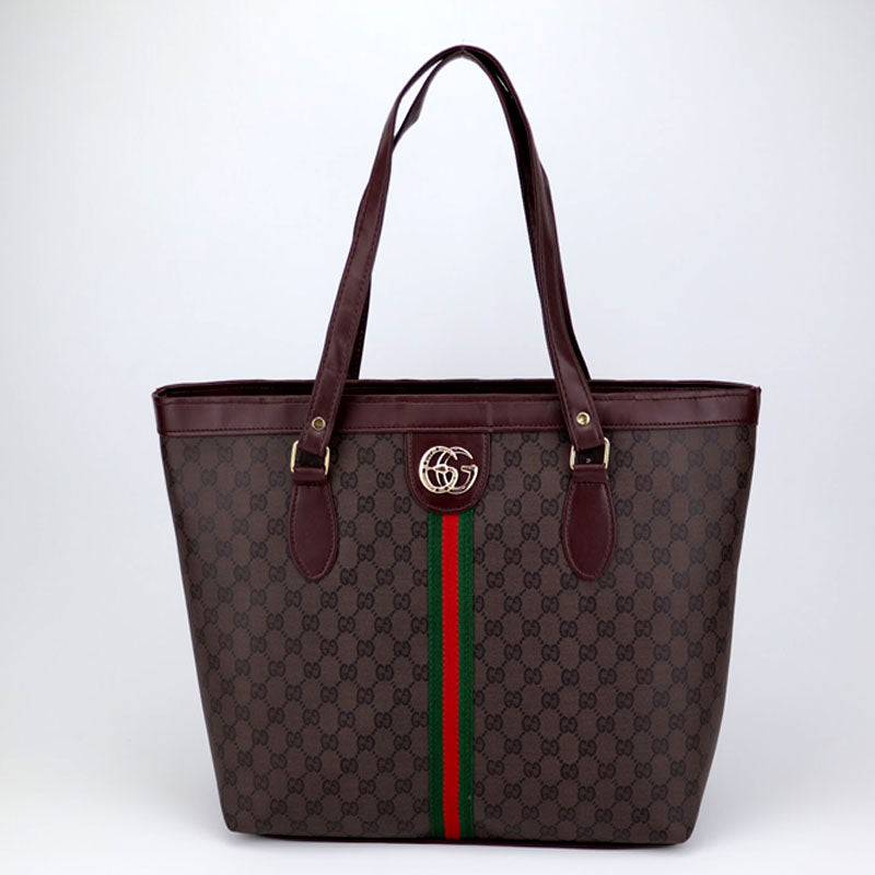 Women Zipper Closure Handbag Shoulder Tote Bag #GC-6578 #22
