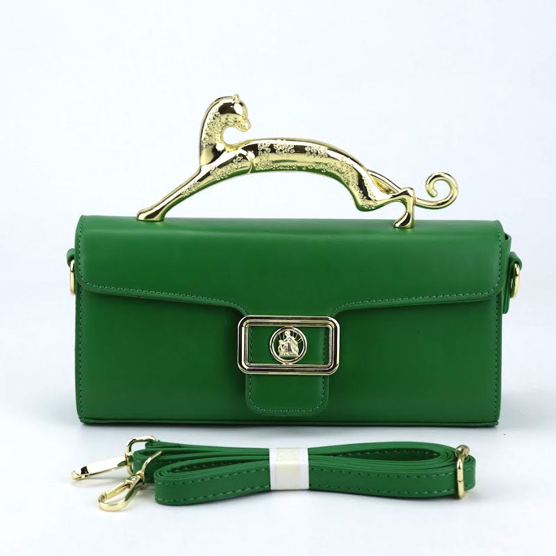 Women Luxury Tiger Handle Shoulder Party Bag #654 #22