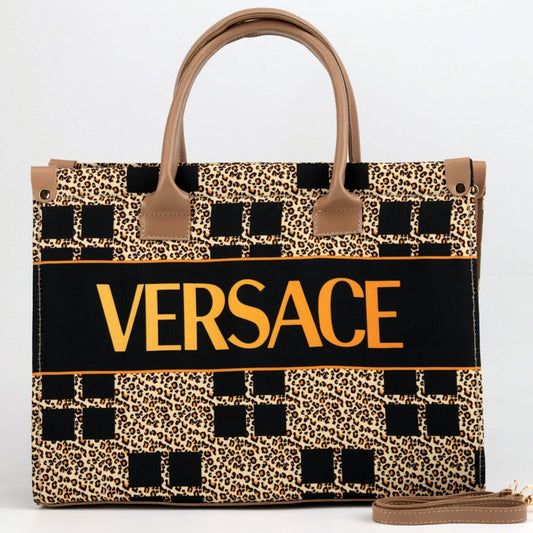 Women Casual Large Tote Handbag Durable Canvas Shoulder Purse VS-1349