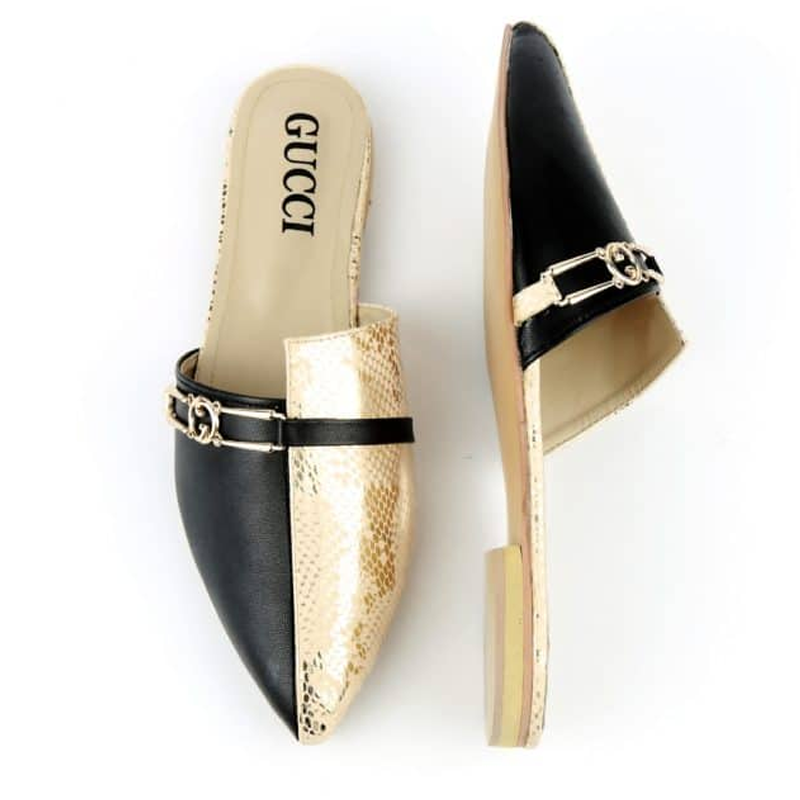 Women’s GU Pump Shoes – Ladies Pumpy Style Flat Sandals #1031