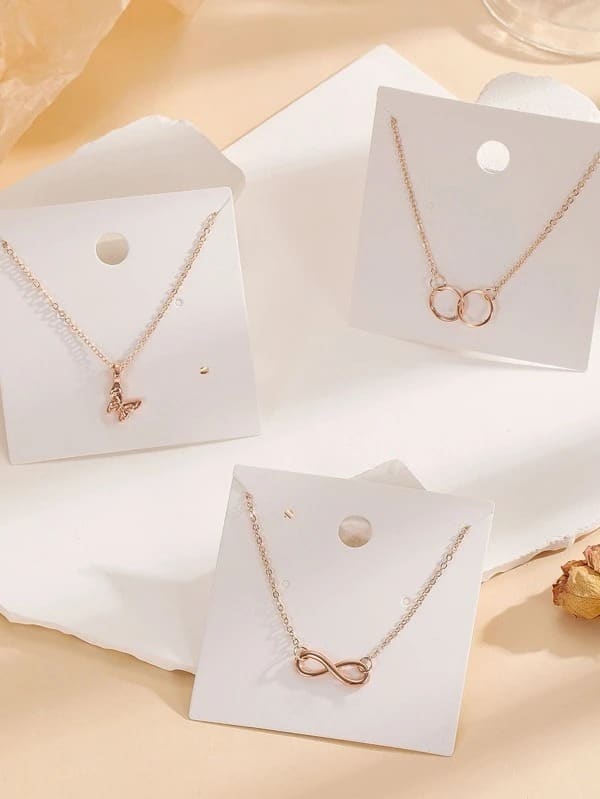 Beautiful Charm Heart Gold Silver Pearl Diamond Pendant Necklace