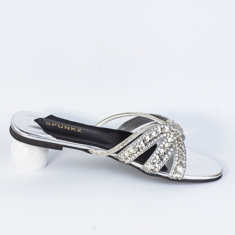 Bling slides online womens