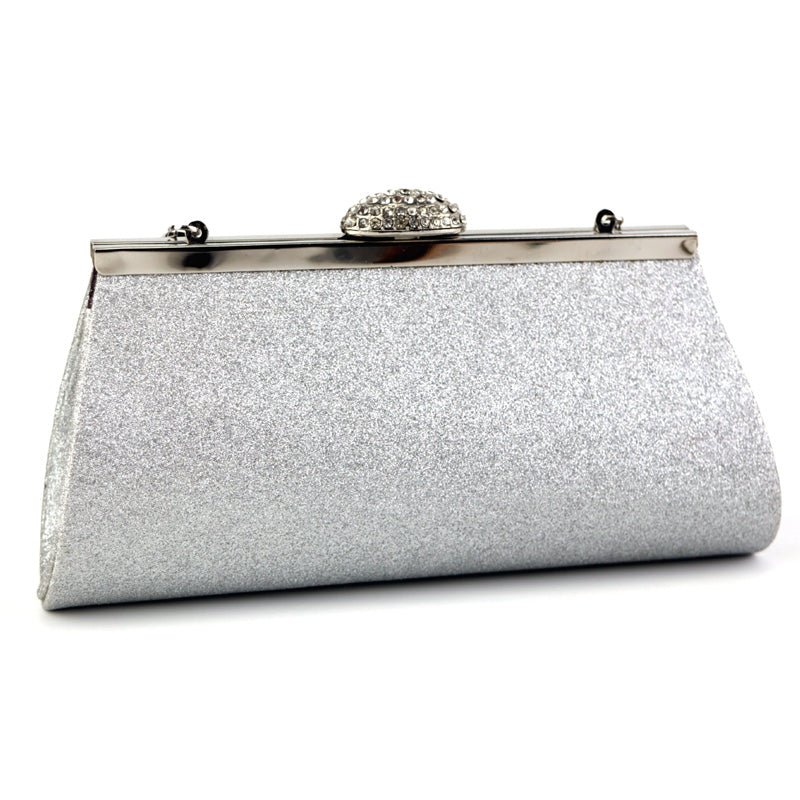 White glitter online purse