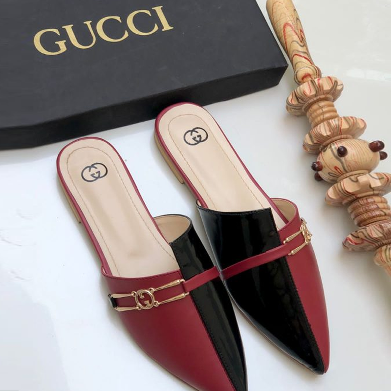 Women’s GU Pump Shoes – Ladies Pumpy Style Flat Sandals #1031