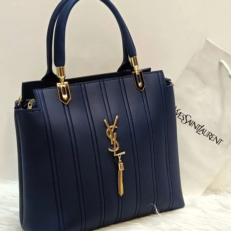 YSL Tote Bag Top Handle Large Shoulder Bag #D5547 #22