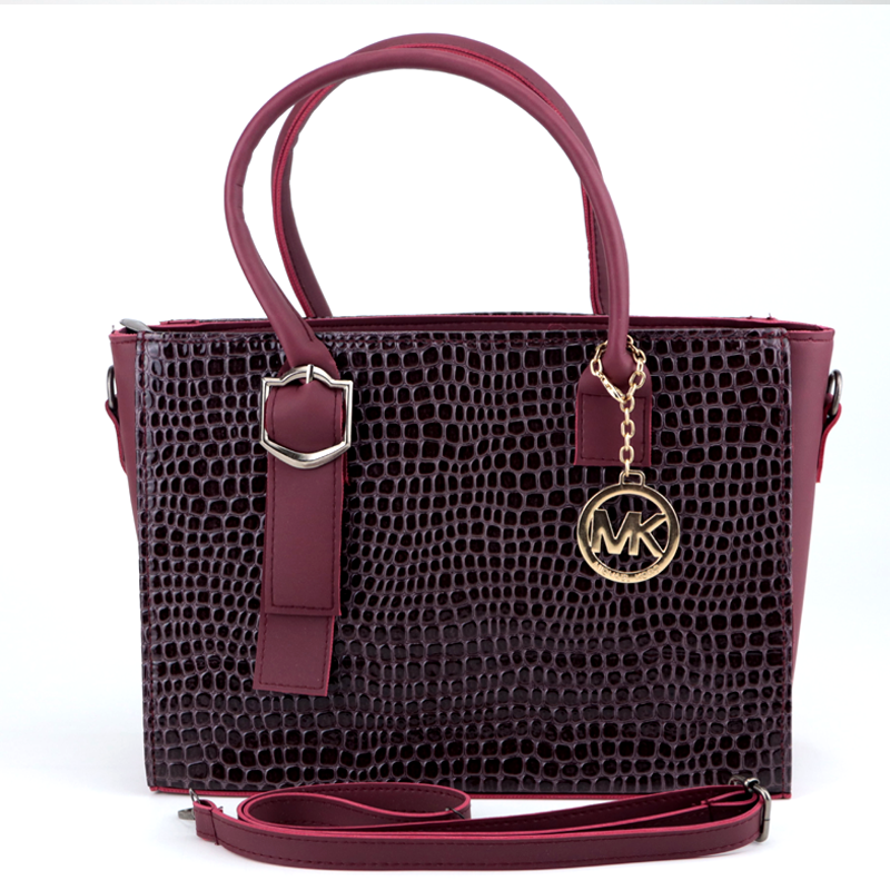 Crocodile Pattern Leather Tote Women Handbag