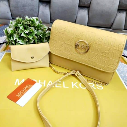 Michael Kors Tote Shoulder Bag 2 Pcs Women Handbags Crossbody Clutch with Small Coin Purse