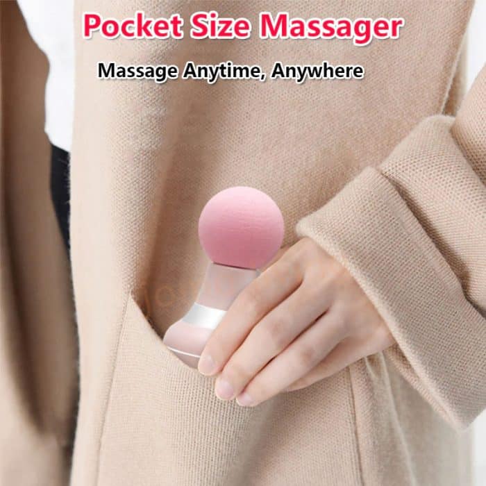 Mini Deep Tissue Rechargeable Massager Muscle Massager Body Pain Relief Stick