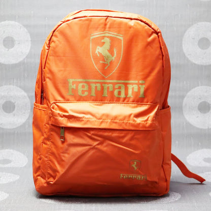 FERRARI Backpack For Boys And Girls, High Quality School Bags, Laptop Backpack Hostel Shoulder Bag