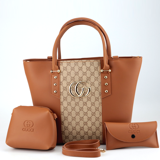 Gucci Women Leather Handbag Crossbody Wallet Bag Purse