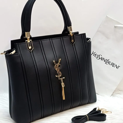 YSL Tote Bag Top Handle Large Shoulder Bag #D5547 #22