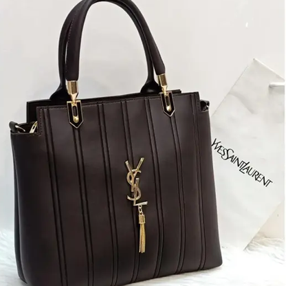 YSL Tote Bag Top Handle Large Shoulder Bag #D5547 #22