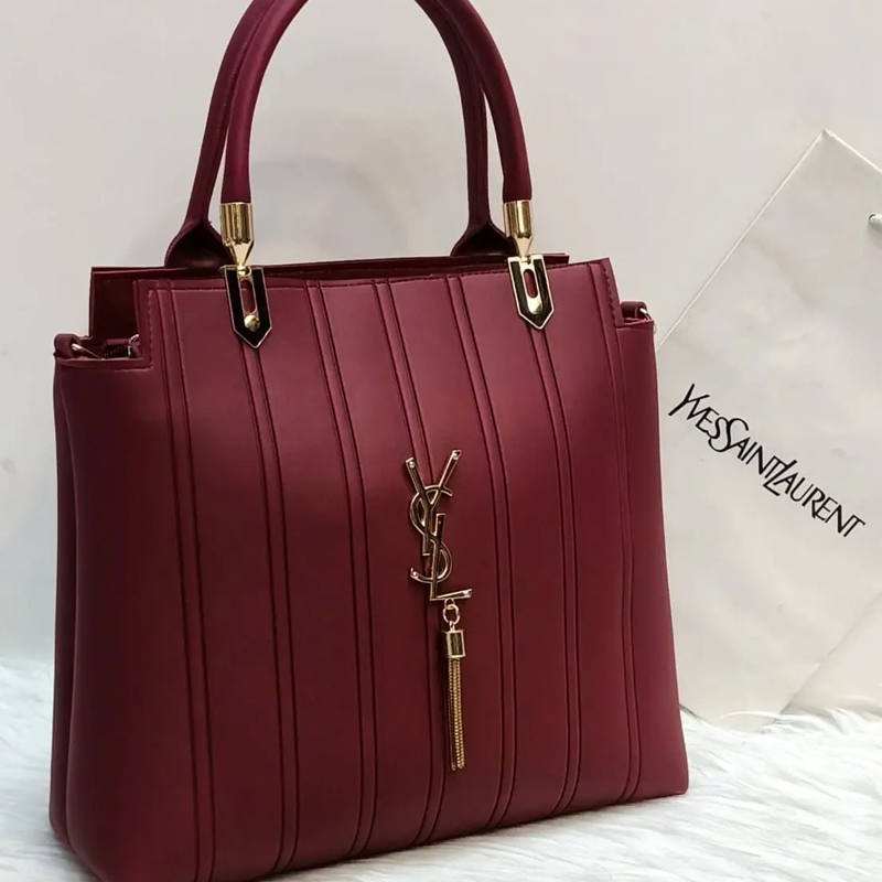 YSL Tote Bag Top Handle Large Shoulder Bag #D5547 #22