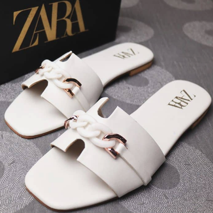 Women’s Slippers Fashion Chain Flip Flops Slippers Casual Comfortable Women Shoes