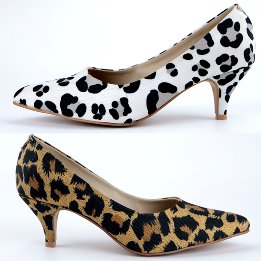Aquazzura Leopard Heeled Pump Shoes