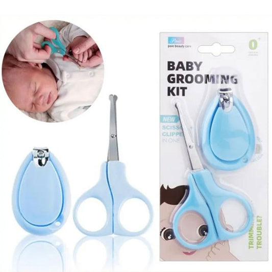 Baby Nail Clipper Nail Scissors 2 In 1 Set Grooming Toddler Kids Children Safe