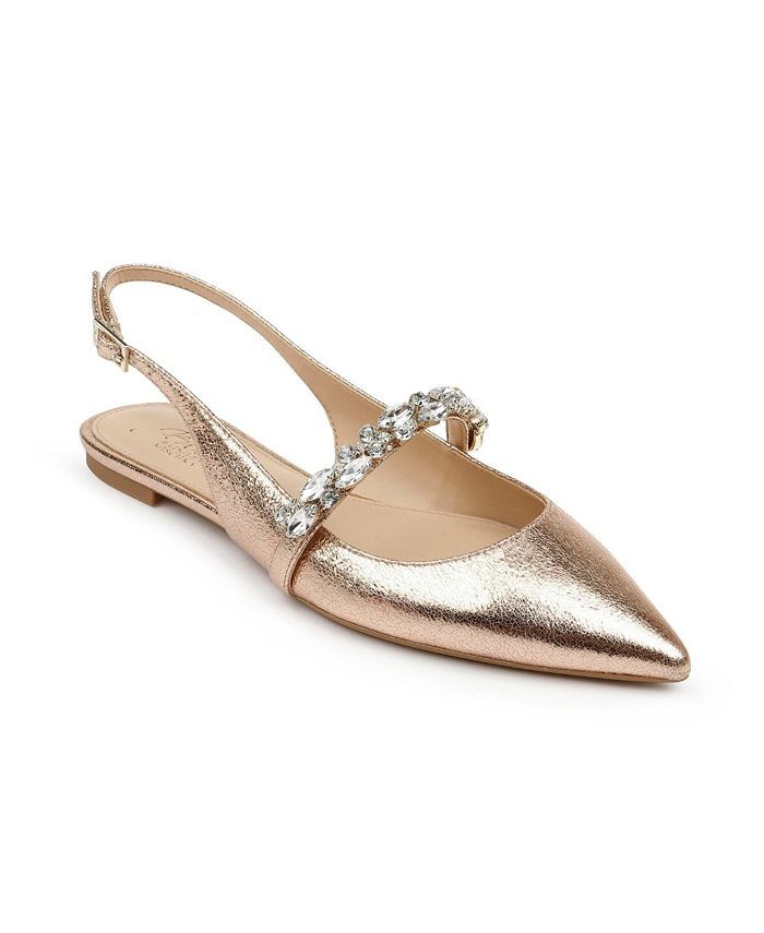 Jewel Slingback Flats
