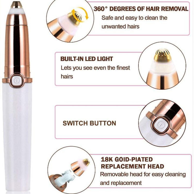 Eyebrow Trimmer for Women - Portable Electric Eyebrow Shaping Tool