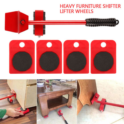 5Pcs Heavy Duty Furniture Lifter Moving Tool
