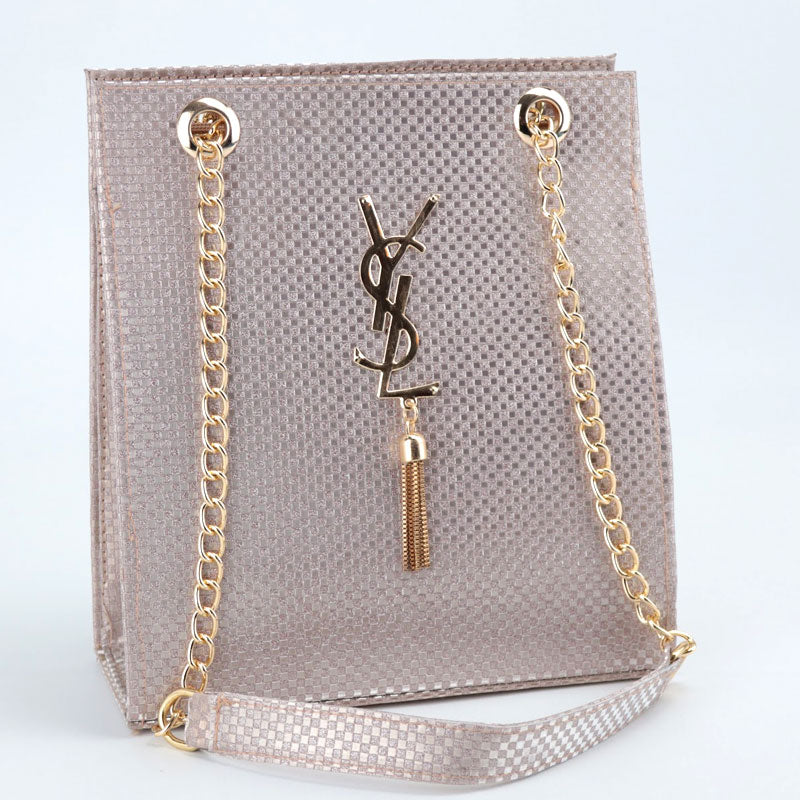 Gold 2025 tassel bag