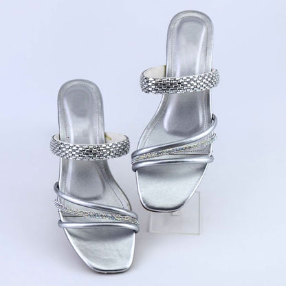 Women Casual Studded Strap Low Heel Sandal Sale Shoes