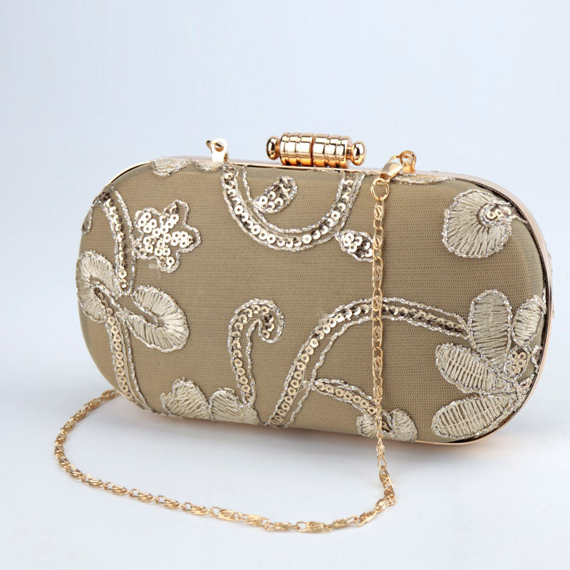 Fancy Embroidered Clutch Bag Party Wear Hand Purse