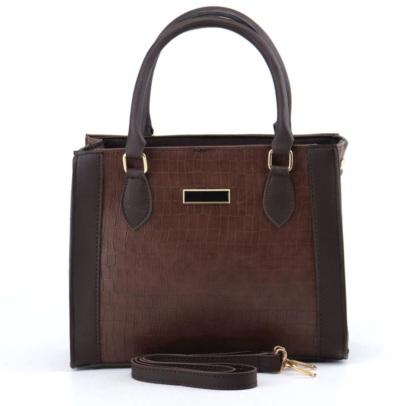 Functional Leather Satchel Bag for Women